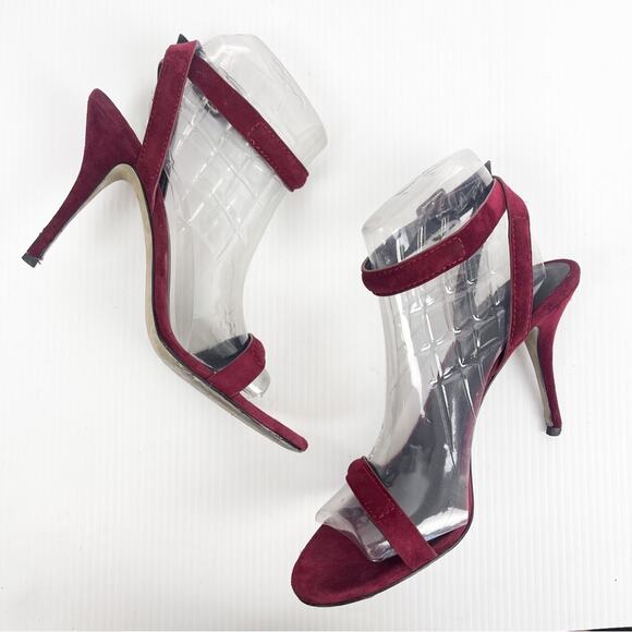 ALEXANDER WANG Antonia Textured Ankle-Wrap Sandal - Picture 4 of 11